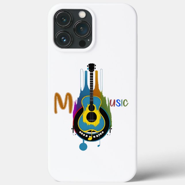 Funda De Case-Mate Para iPhone música (Reverso )