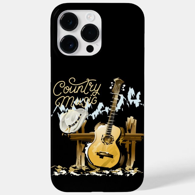 Funda De Case-Mate Para iPhone Música de campo (Reverso)