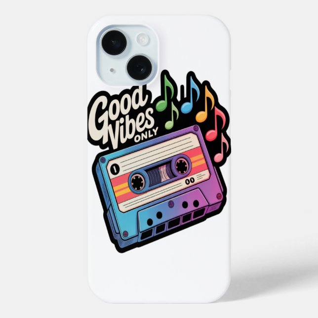 Funda De Case-Mate Para iPhone Música de canciones (Reverso )