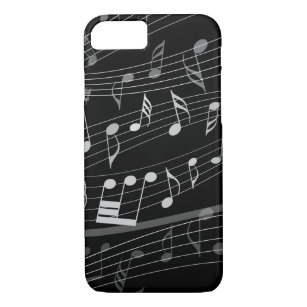 Funda Para iPhone 8/7 Música de hoja de notas de música