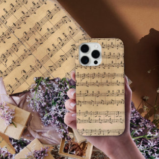 Funda Para iPhone 15 Pro Max Música de hojas de cosecha