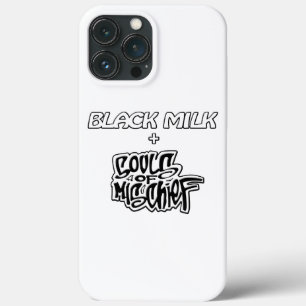 Funda Para iPhone 13 Pro Max Música de leche negra