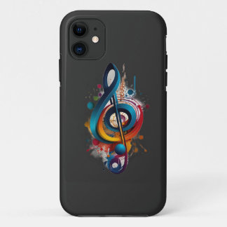 Funda Para iPhone 11 Música de nota