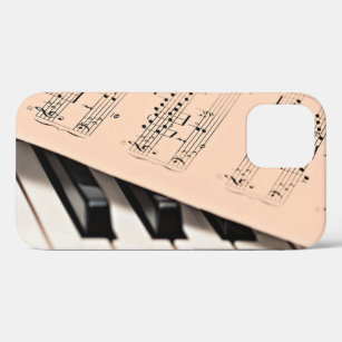 Funda Para iPhone 12 Música de piano, diseño popular
