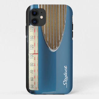 Funda Para iPhone 11 Música de radio retra de los mediados de siglo de