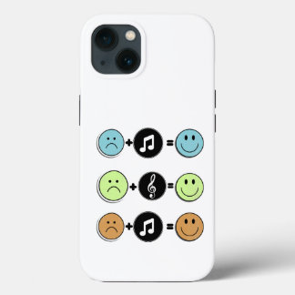 Funda Para iPhone 13 Música divertida y diseño matemático