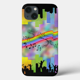 Funda Para iPhone 13 Música Fiesta colorida