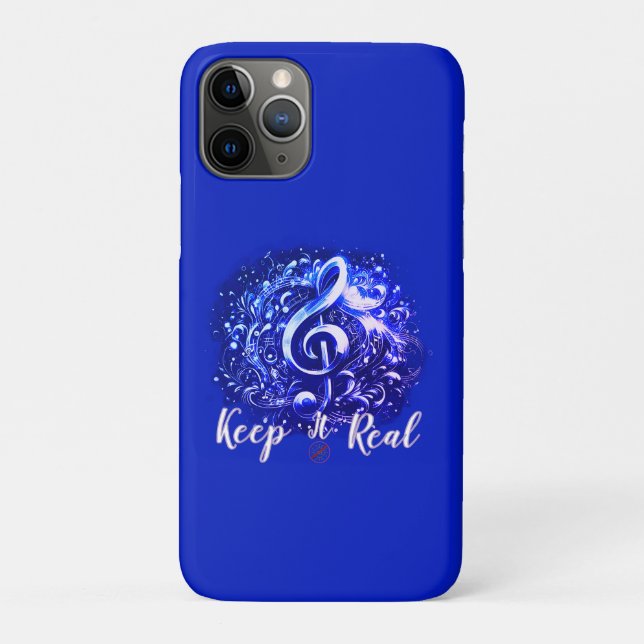 FUNDA DE Case-Mate PARA iPhone MÚSICA - MANTÉN LA REALIDAD  (Reverso)