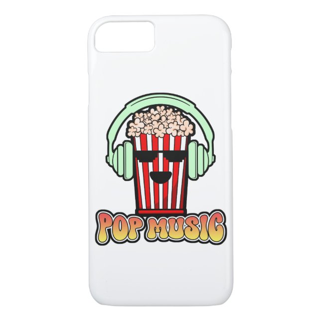 Funda De Case-Mate Para iPhone Música pop (Reverso)