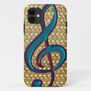 Funda Para iPhone 11 música tremenda de clef