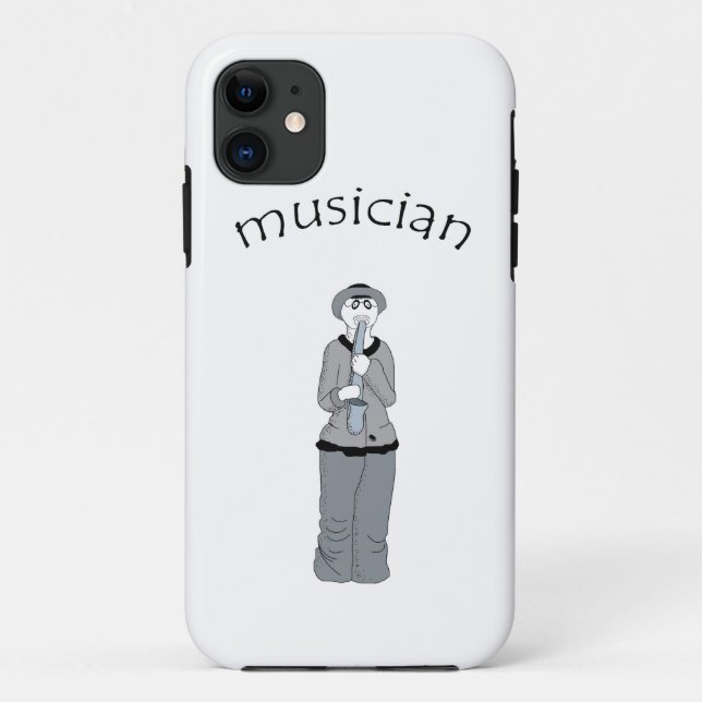 Funda De Case-Mate Para iPhone músico (Reverso)