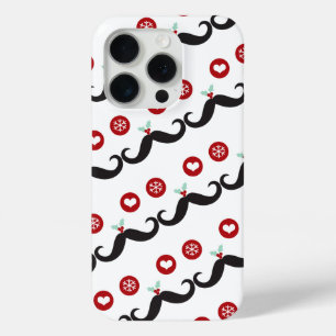 title_seo2 Mustache Funny Face Snowflake Mistletoe
