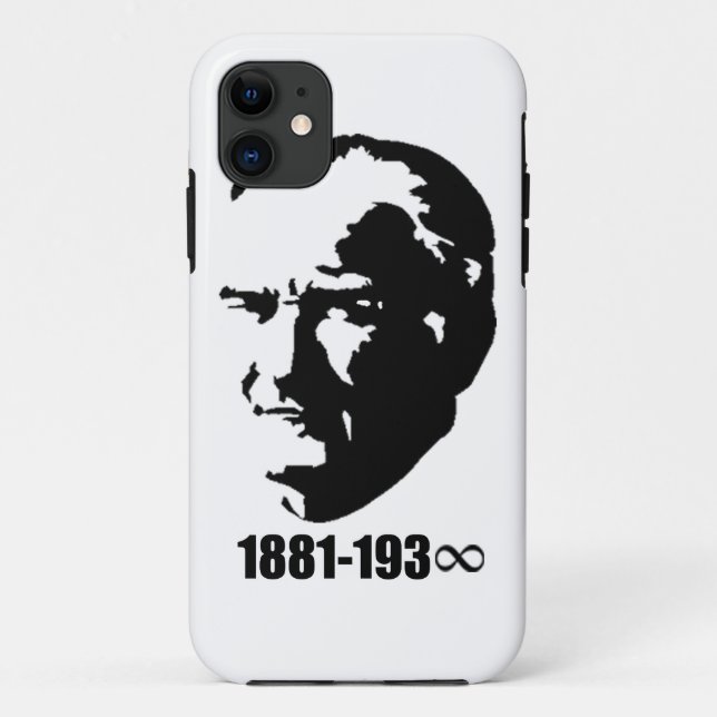 Funda De Case-Mate Para iPhone Mustafa Kemal Ataturk (Reverso)