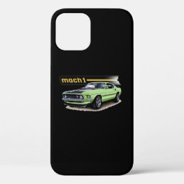 Funda Para iPhone 12 Mustang Mach 1 