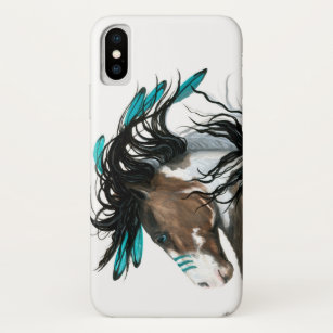 Funda Para iPhone XS Mustango majestuoso del caballo del Pinto por