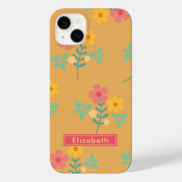 Funda Para iPhone 14 Plus De Case-Mate Mustard Retro Daisy Bouquet