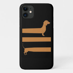 Funda Para iPhone 11 Muy largo Dachshund divertido