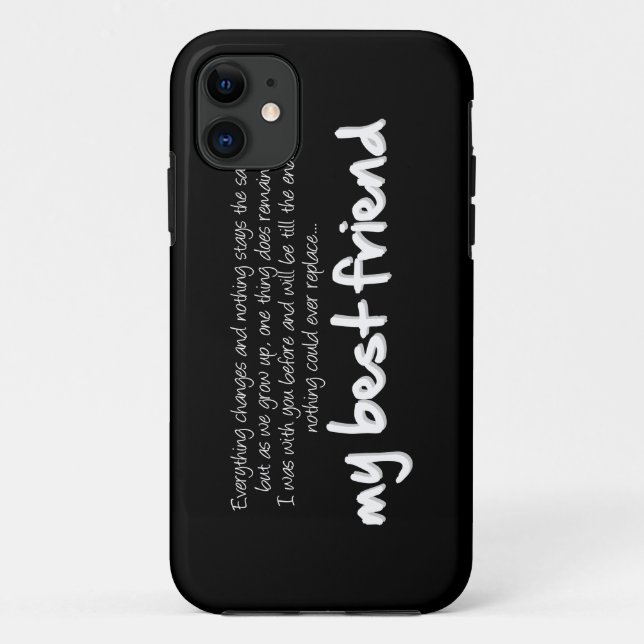 Funda De Case-Mate Para iPhone My best friend (Reverso)