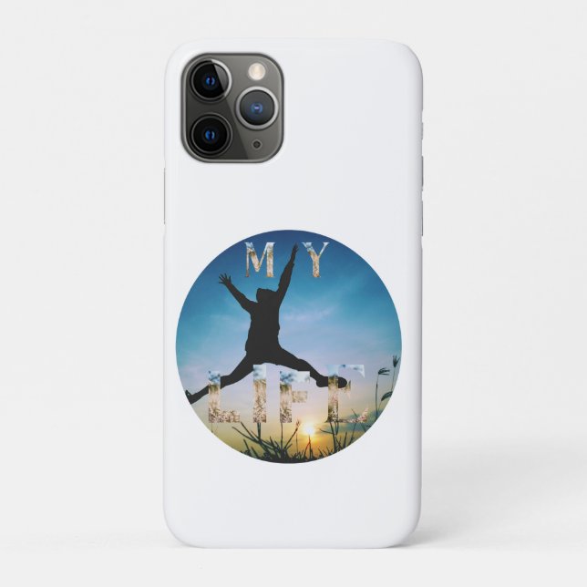 Funda De Case-Mate Para iPhone My Life – Inspirational Nature Design (Reverso)