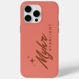 Funda Para iPhone 15 Pro Max Myhr ESTRELLA FUGAZ