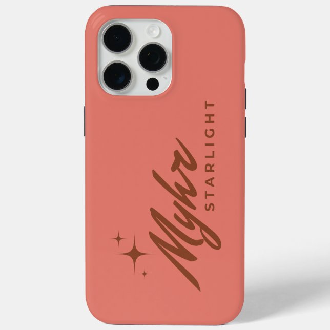 Funda De Case-Mate Para iPhone Myhr ESTRELLA FUGAZ (Reverso )