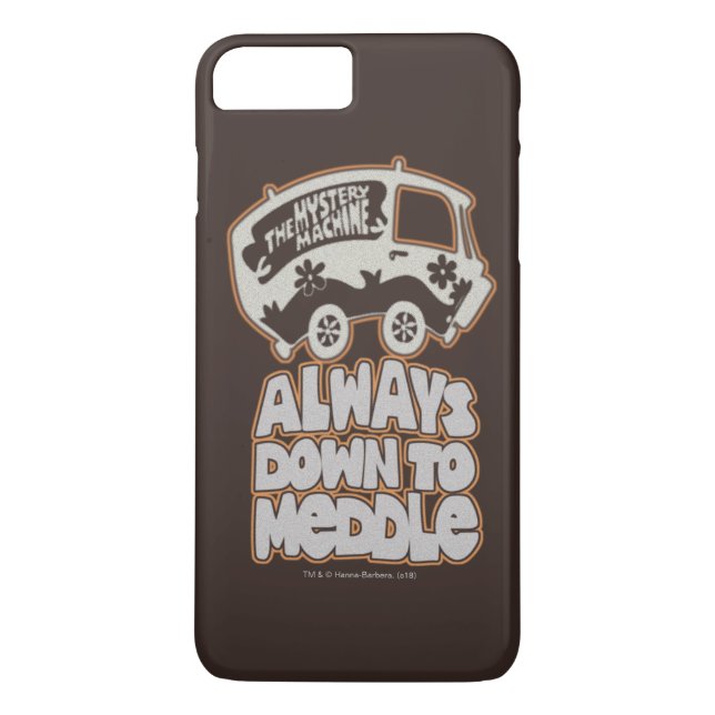 Funda De Case-Mate Para iPhone Mystery Machine "Always Down To Meddle" (Reverso)