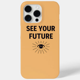 Funda Para iPhone 15 Pro Max Mystic Eye Ve Tu Futuro Minimalista iPhone 15
