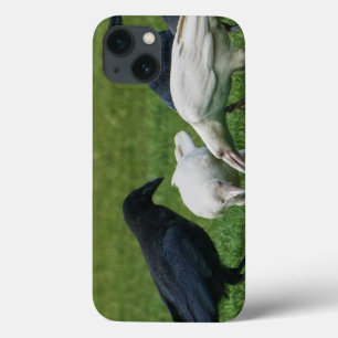 Funda Para iPhone 13 Mystic Ravens White Spirit Raven Corvid lover Fund