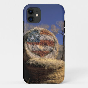 Funda Para iPhone 11 NA, EE. UU., Colorado, Gunnison. Rollo de heno pat