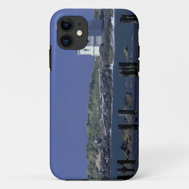 Funda De Case-Mate Para iPhone NA, EE.UU., Oregón, Bandon, Faro Coquille (Reverso)