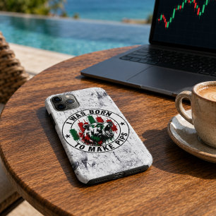 Funda Para iPhone 11 Pro Nací para Hacer Pips Oso de Textura Áspera Comerci