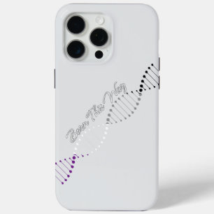 Funda Para iPhone 15 Pro Max Nacido de esta manera ACE - ADN del orgullo asexua