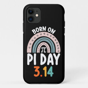 Funda Para iPhone 11 Nacido El Día De La Pi Cumpleaños Math Funny