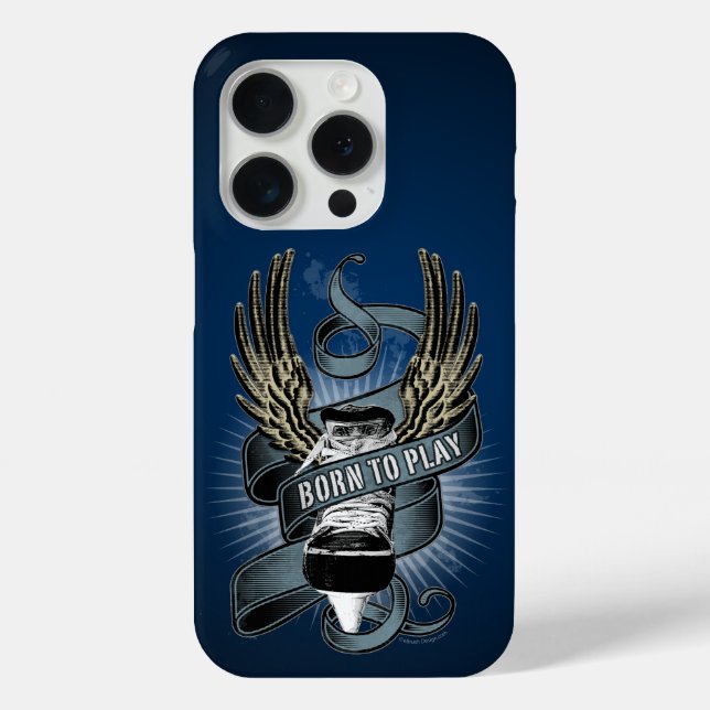 Funda De Case-Mate Para iPhone Nacido para jugar II (Reverso )