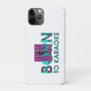 Funda Para iPhone 11 Pro Nacido para Karaoke TEE