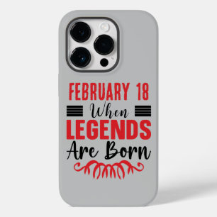 Funda Para iPhone 14 Pro De Case-Mate Nacieron las leyendas de cumpleaños personalizadas