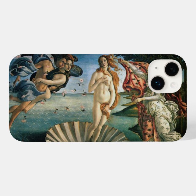 Funda De Case-Mate Para iPhone Nacimiento de Botticelli de Venus (Reverso  (Hotizontal))