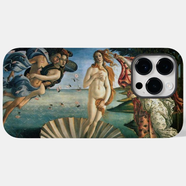 Funda De Case-Mate Para iPhone Nacimiento de Botticelli de Venus (Reverso  (Horizontal))