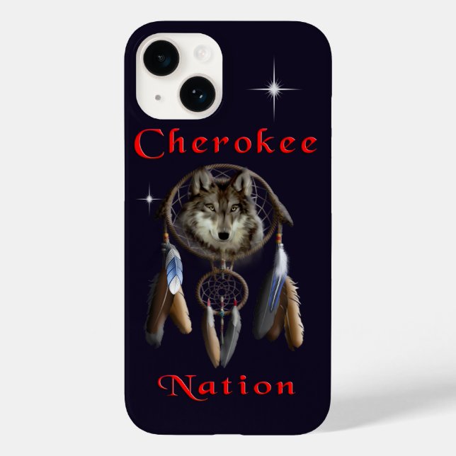 Funda De Case-Mate Para iPhone Nación de Cherokee (Reverso )