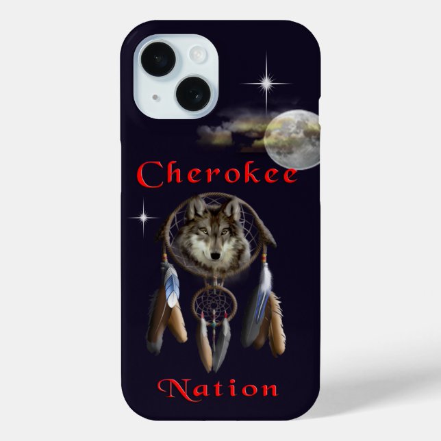 Funda De Case-Mate Para iPhone Nación de Cherokee (Reverso )