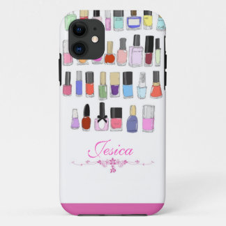 Funda Para iPhone 11 Nail polish bottles