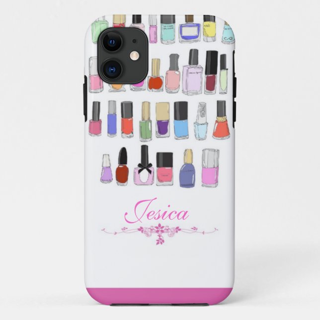 Funda De Case-Mate Para iPhone Nail polish bottles (Reverso)