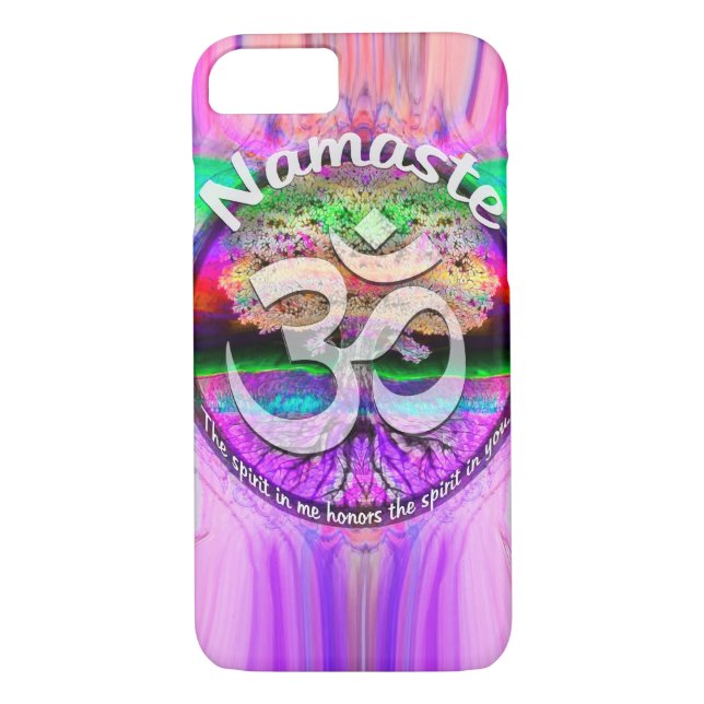 Funda De Case-Mate Para iPhone Namaste (Reverso)
