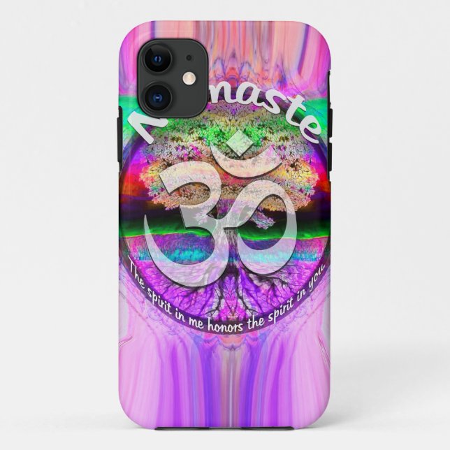 Funda De Case-Mate Para iPhone Namaste (Reverso)