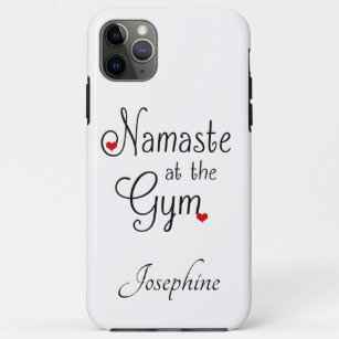 Funda Para iPhone 11 Pro Max Namaste en los casos de teléfono personalizados de