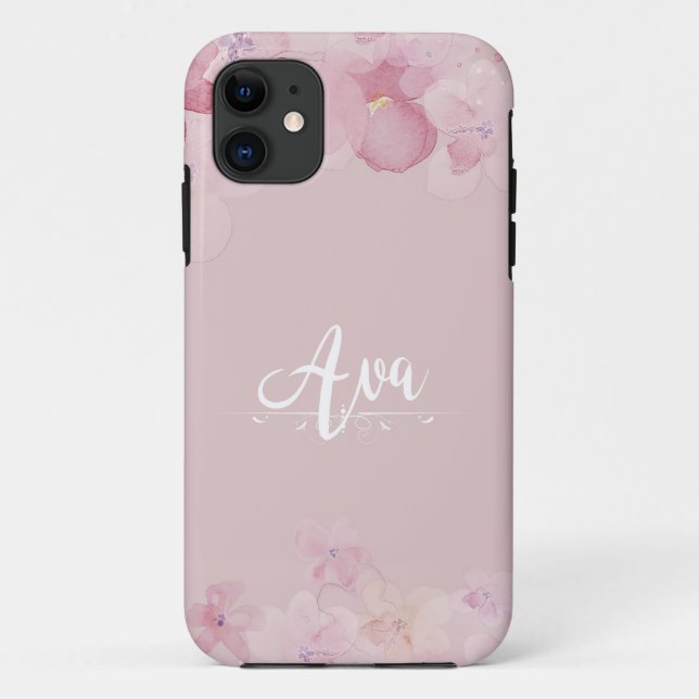 Funda De Case-Mate Para iPhone Name Ava (Reverso)