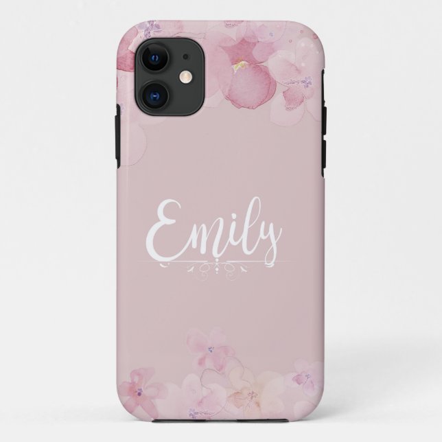 Funda De Case-Mate Para iPhone Name Emily (Reverso)