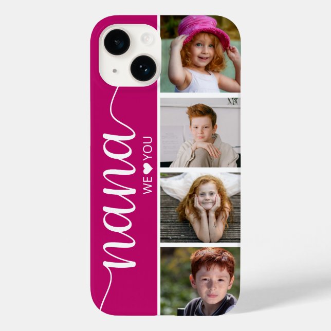 Funda De Case-Mate Para iPhone Nana 4 Foto (Reverso )
