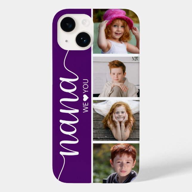 Funda De Case-Mate Para iPhone Nana 4 Foto (Reverso )