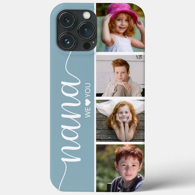 Funda De Case-Mate Para iPhone Nana We Love You Photo (Reverso )